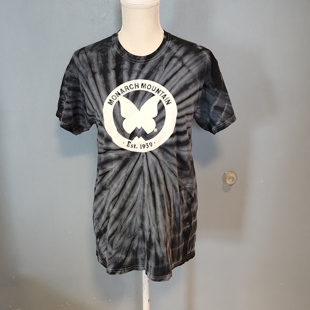Colorado Monarch Mountain tie dye butterfly shirt top